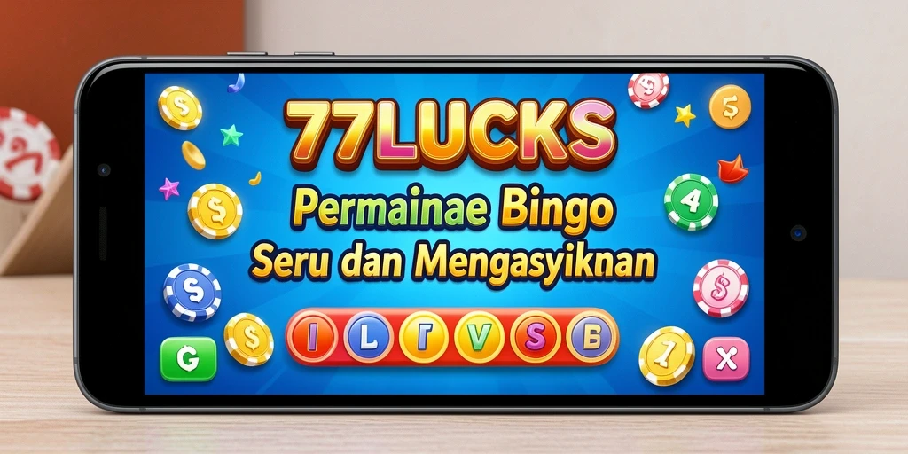 Tampilan gameplay Bingo yang mendebarkan di 77LUCKS.