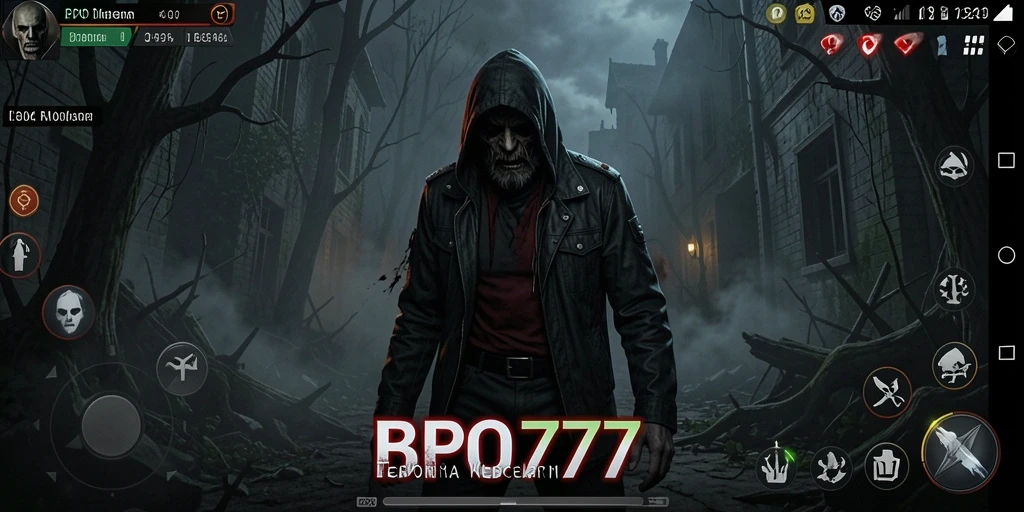 Gameplay menakutkan dari BPO777 di kegelapan mencekam.