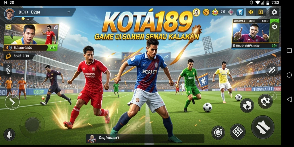 Tampilan mendebarkan dari pertandingan olahraga di KOTA189.