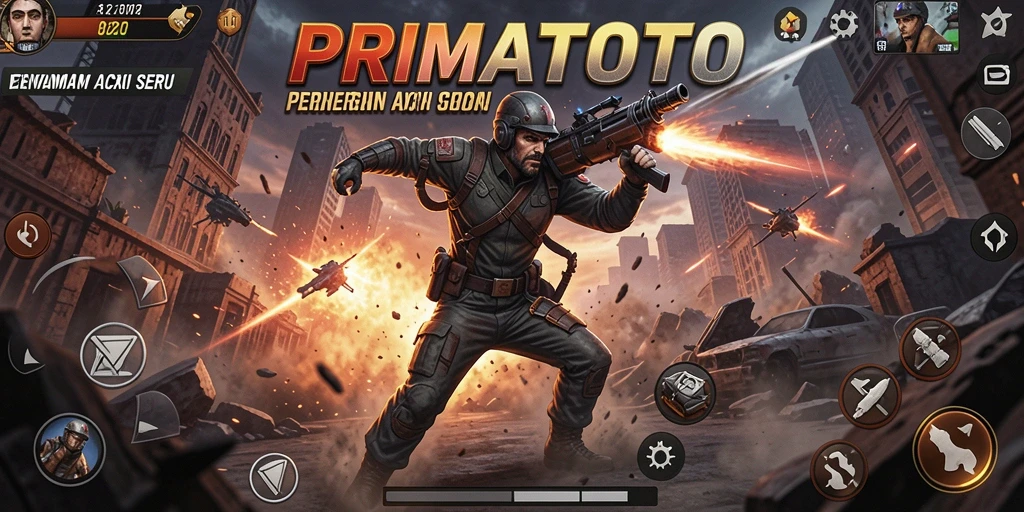 Screenshot gameplay seru dari PRIMATOTO, menampilkan aksi yang mendebarkan.