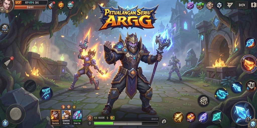 Tampilan gameplay RPVIP1 yang menegangkan dan mendebarkan.