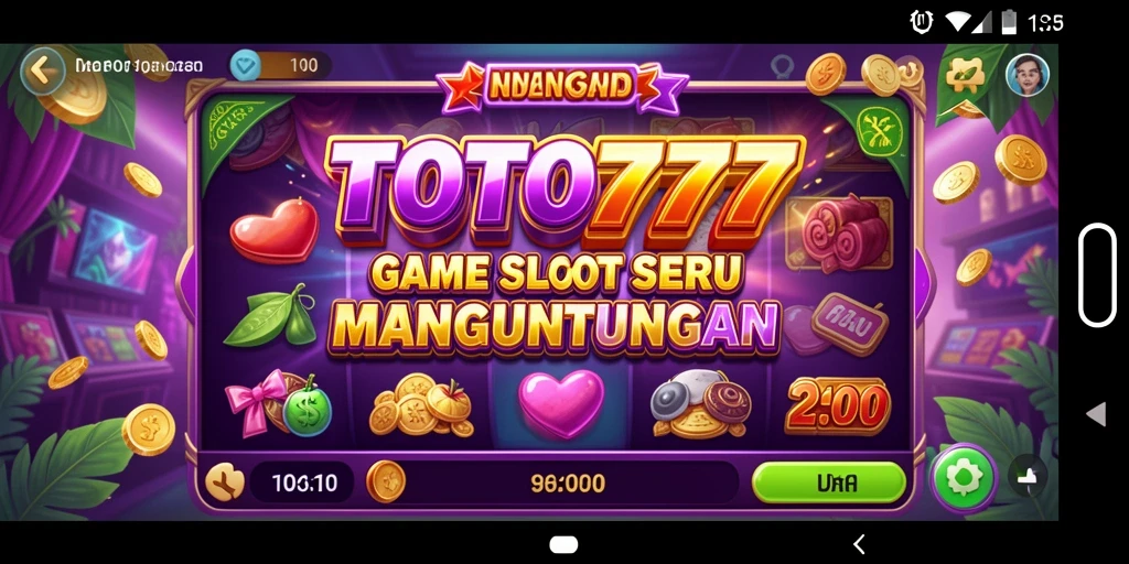 Gameplay menarik TOTO777 dengan efek visual yang memukau.